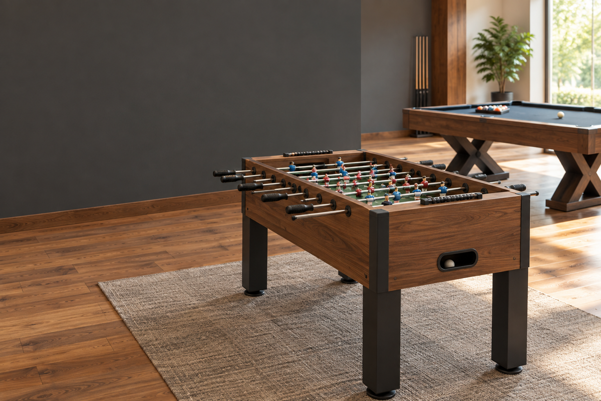 Multi-Game Tables bright game room cover
