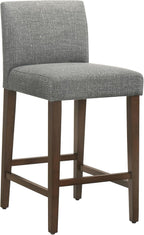 Comfortable Upholstered Bar Stools Set of Three