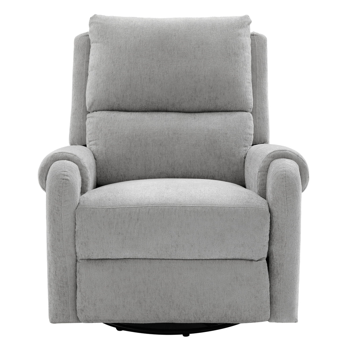Swivel Rocker Recliner with 8-Mode Massage and Side Pocket