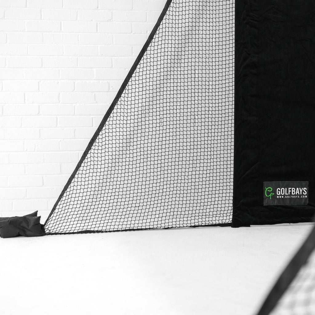 GolfBays SimBox Side Barrier | Golf Enclosure Accessory