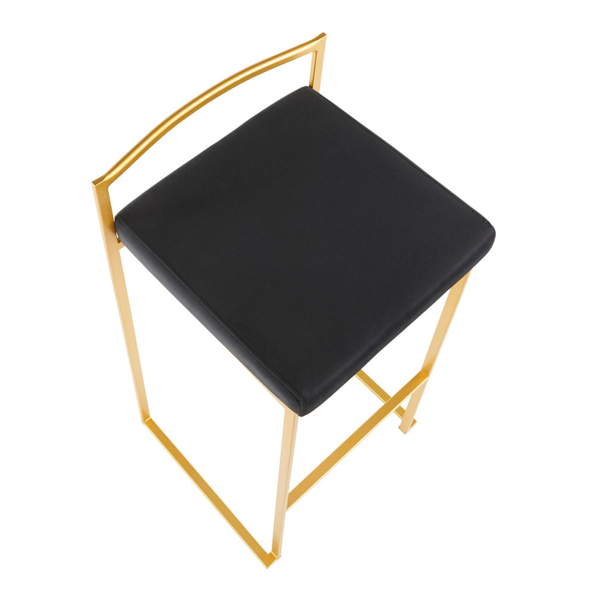 Fuji Contemporary Stackable Bar Stools, 2 or 3 Pieces