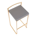 Fuji Contemporary Stackable Bar Stools, 2 or 3 Pieces