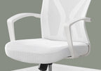 Adjustable Mid-Back Office Chair with Wide Padded Seat