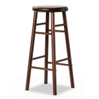 29" Swivel Bar Stools with Footrests - Set of 2