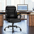 Big and Tall Adjustable High Back Leather Office Chair