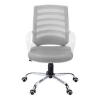 Adjustable Mid-Back Ladder-Back Office Chair