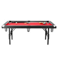 VEVOR 6.3 ft Folding Pool Table | Accessories Included