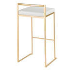 Fuji Contemporary Stackable Bar Stools, 2 or 3 Pieces