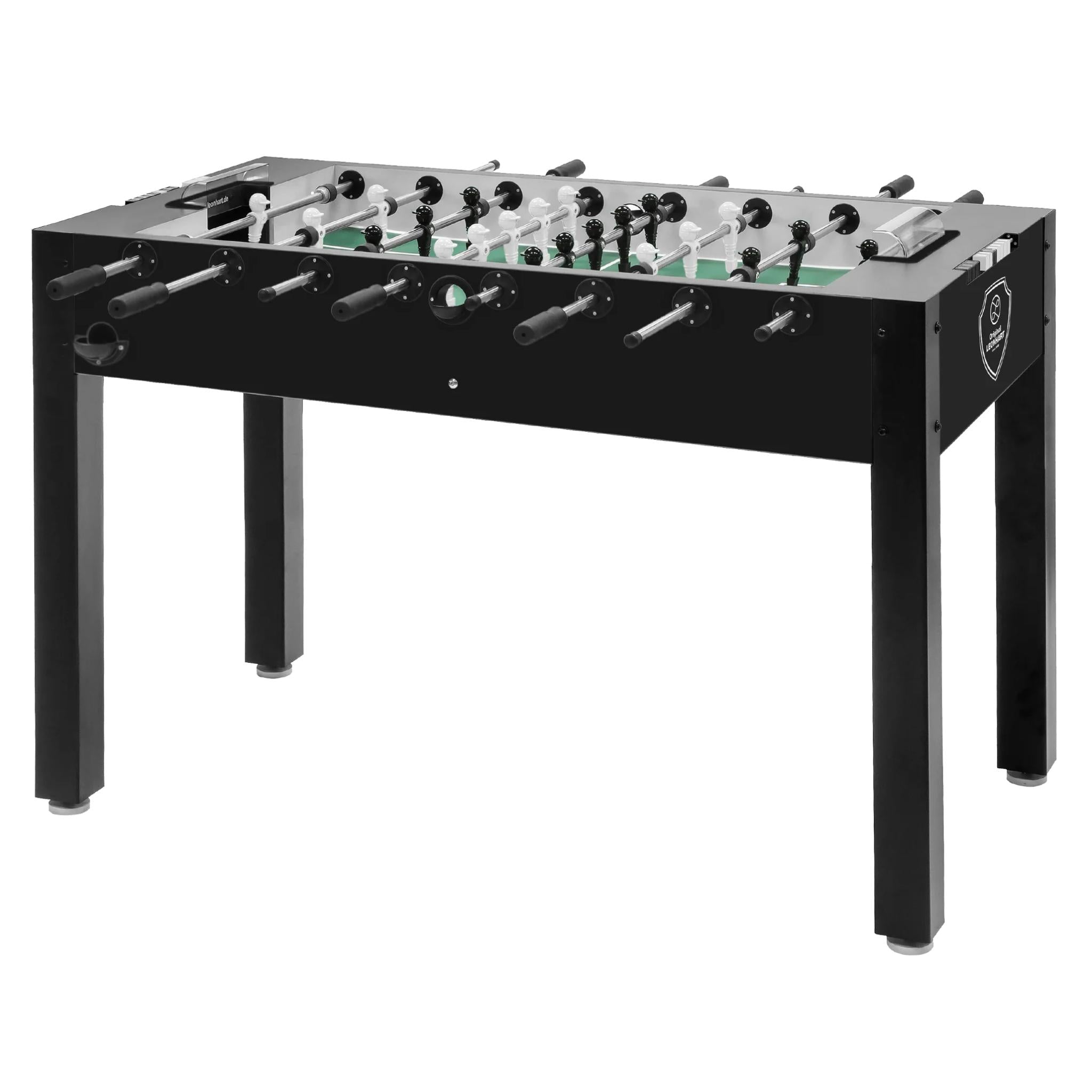 Leonhart Pro Home Foosball Table, Compact Home Table, Black