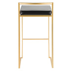Fuji Contemporary Stackable Bar Stools, 2 or 3 Pieces