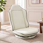 360° Swivel Floor Gaming Chair with Adjustable Backrest