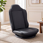 360° Swivel Floor Gaming Chair with Adjustable Backrest