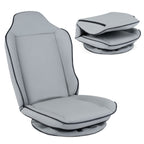 360° Swivel Floor Gaming Chair with Adjustable Backrest