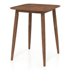 Counter Height Bar Table 36" with Solid Rubberwood Legs