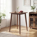 Counter Height Bar Table 36" with Solid Rubberwood Legs