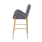 Fabric Counter Height Bar Stools (Set of 2)