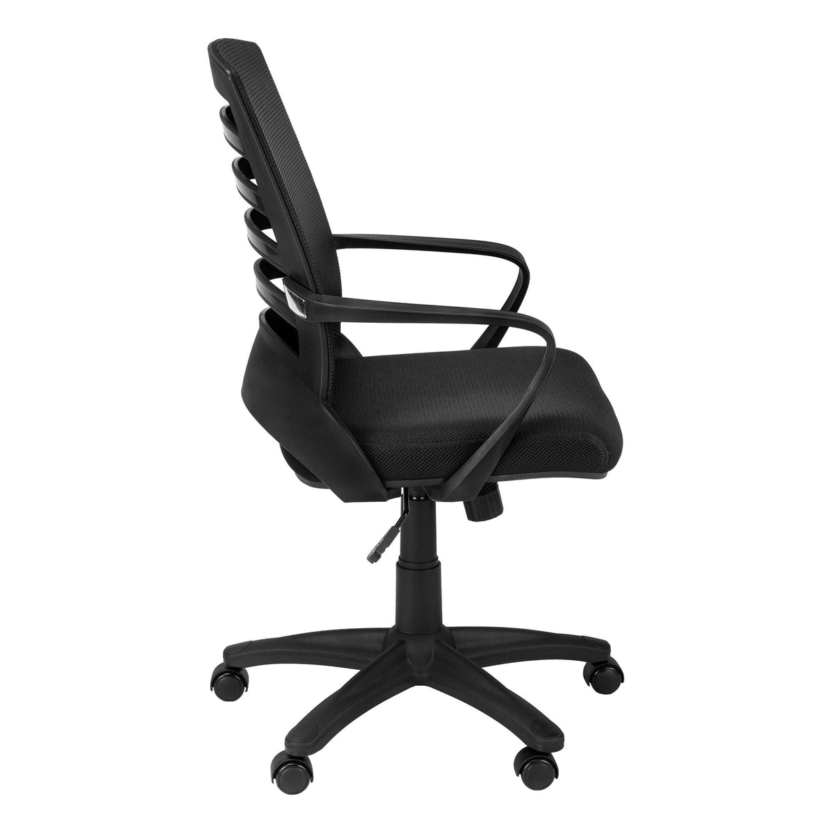 Adjustable Mid-Back Ladder-Back Office Chair