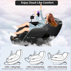 KoziSense KZ-A18 3D SL-track Massage Chair 2026 Upgraded - (Black and Brown)
