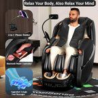 KoziSense KZ-A18 3D SL-track Massage Chair 2026 Upgraded - (Black)