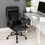 Big and Tall Adjustable High Back Leather Office Chair