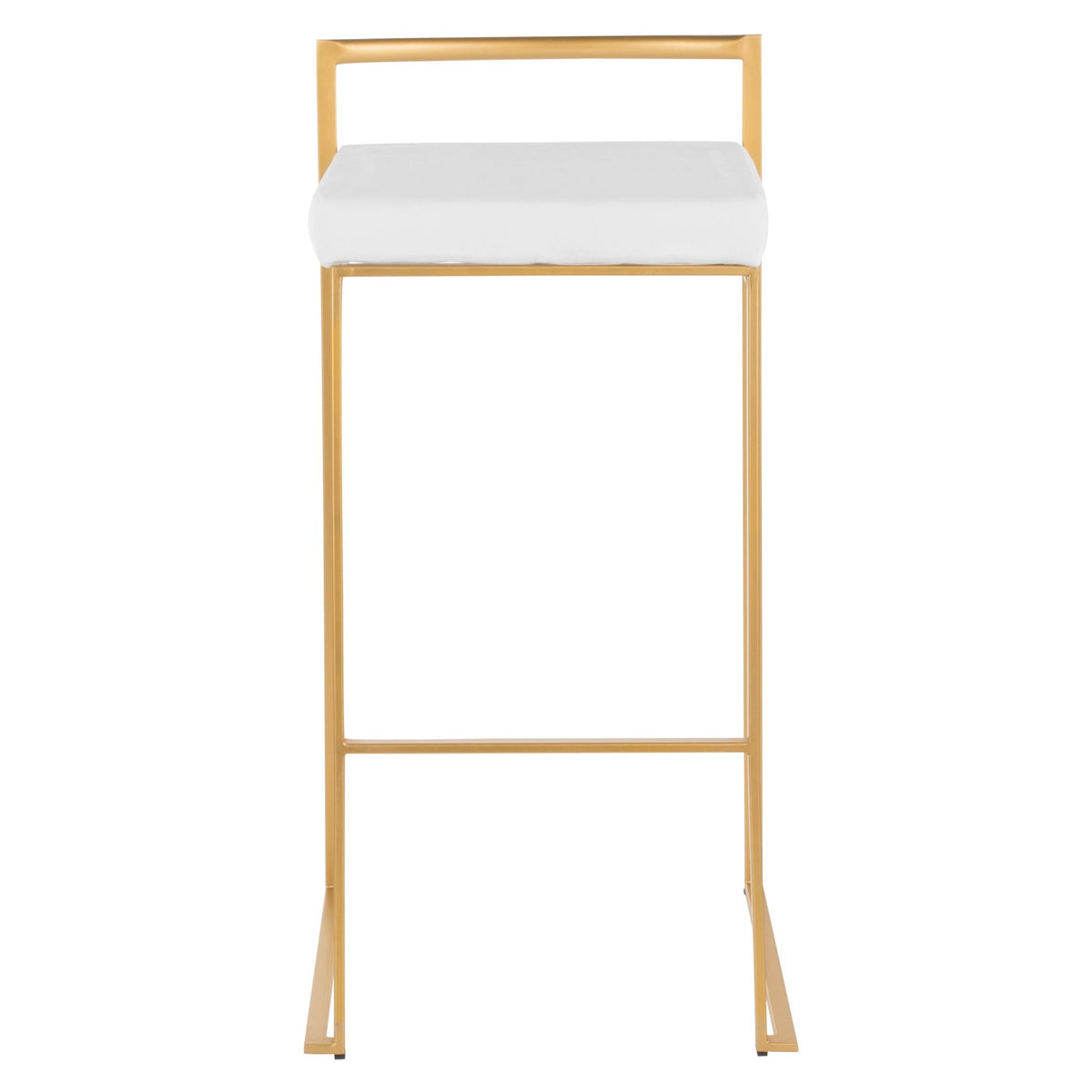 Fuji Contemporary Stackable Bar Stools, 2 or 3 Pieces