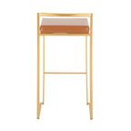 Fuji Contemporary Stackable Bar Stools, 2 or 3 Pieces