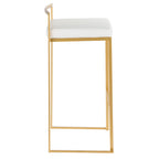 Fuji Contemporary Stackable Bar Stools, 2 or 3 Pieces