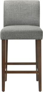 Comfortable Upholstered Bar Stools Set of Three
