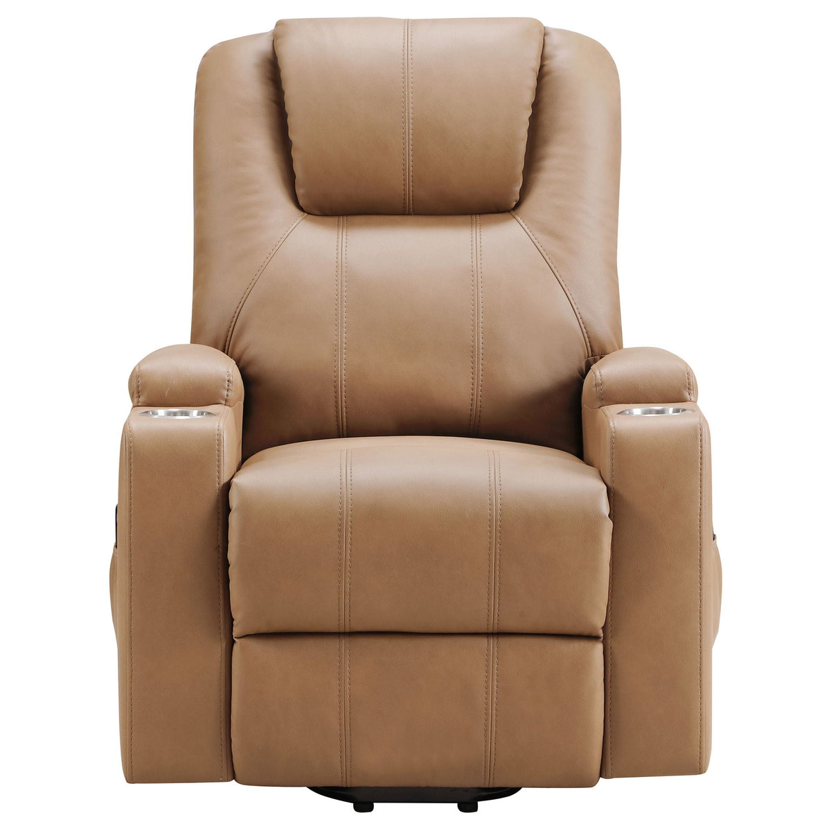 Macklin Power Lift Recliner with Heat, Massage, and Dual Cup Holders