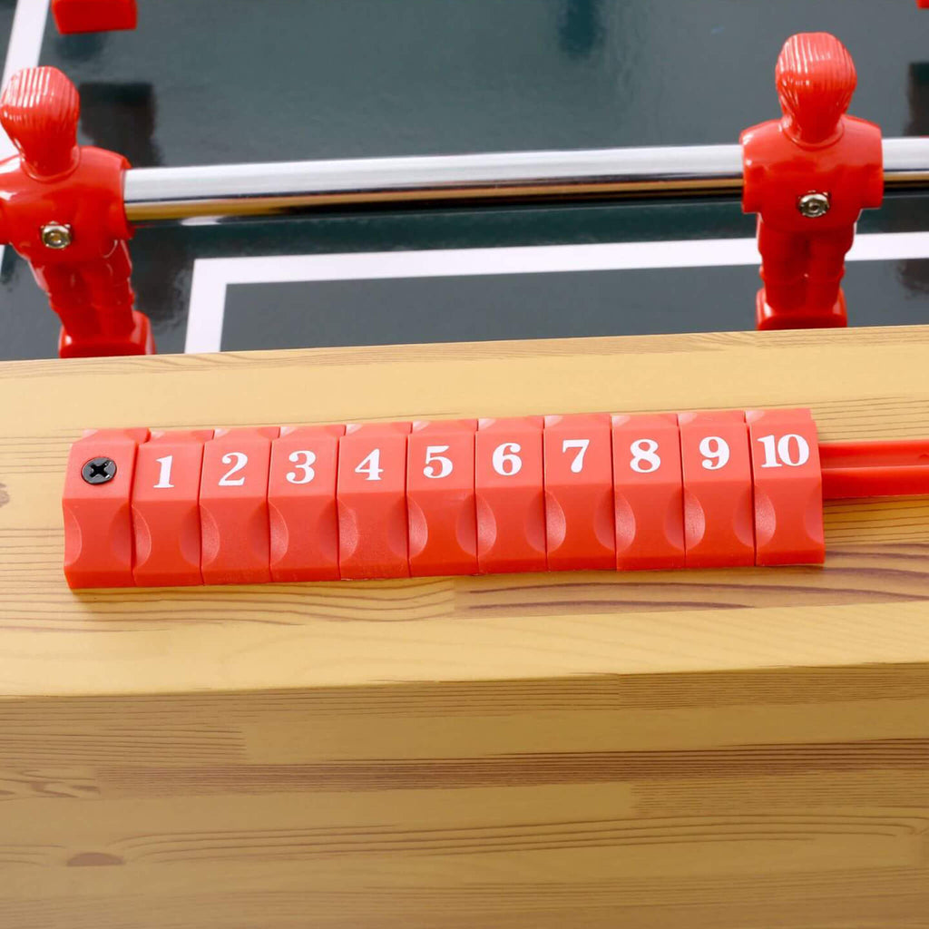 54-Inch Hurricane Light Cherry Foosball Table With Accessories