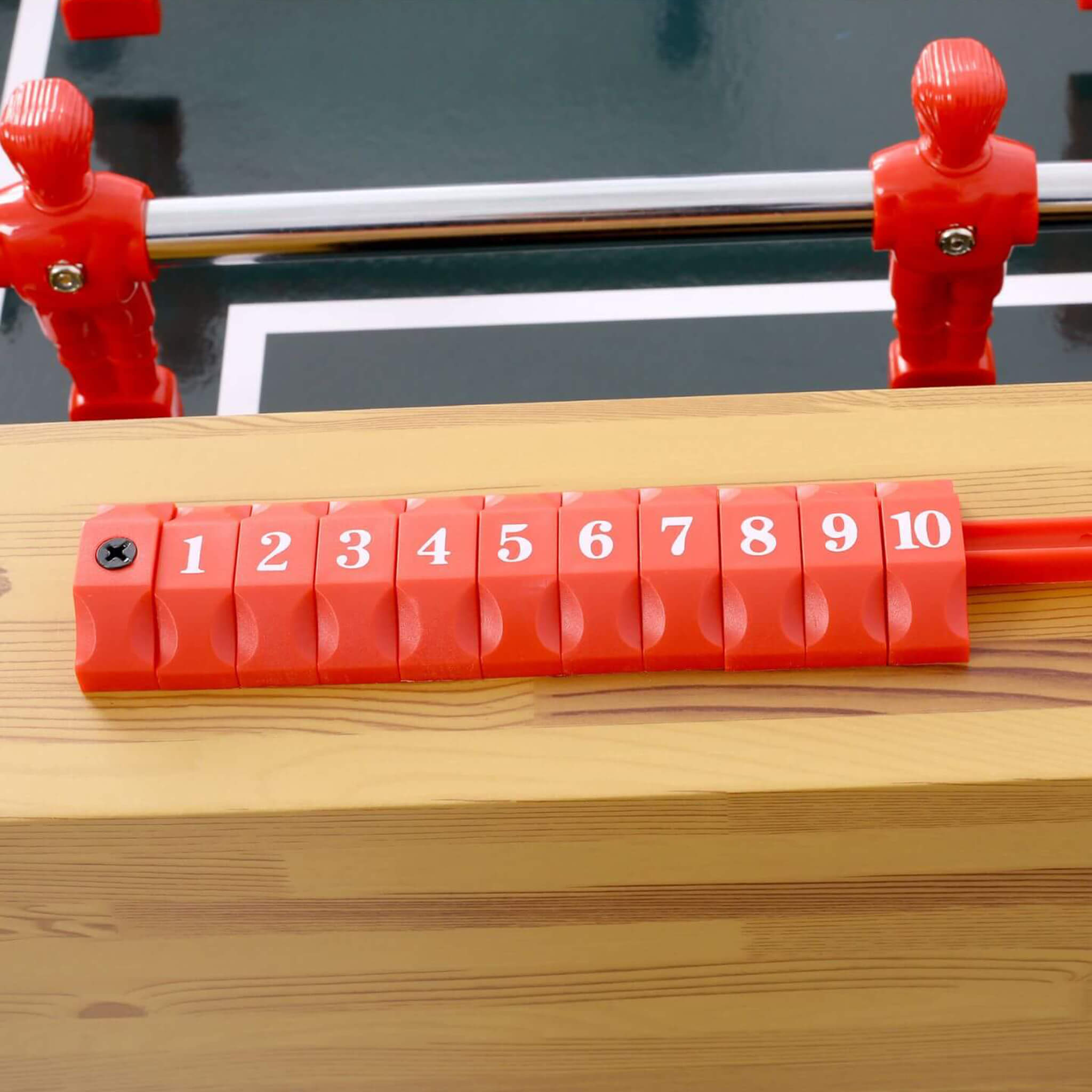 54-Inch Hurricane Light Cherry Foosball Table With Accessories