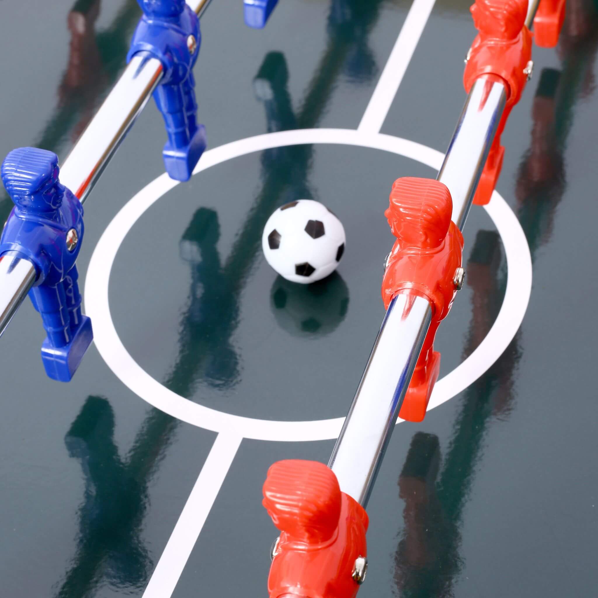 54-Inch Hurricane Light Cherry Foosball Table With Accessories