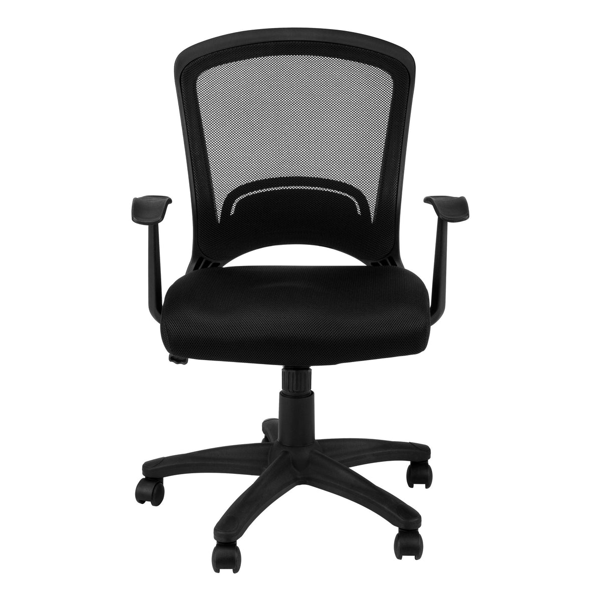 Adjustable Mid-Back Mesh Office Chair with Tilt Control