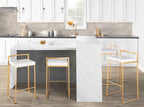 Fuji Contemporary Stackable Bar Stools, 2 or 3 Pieces