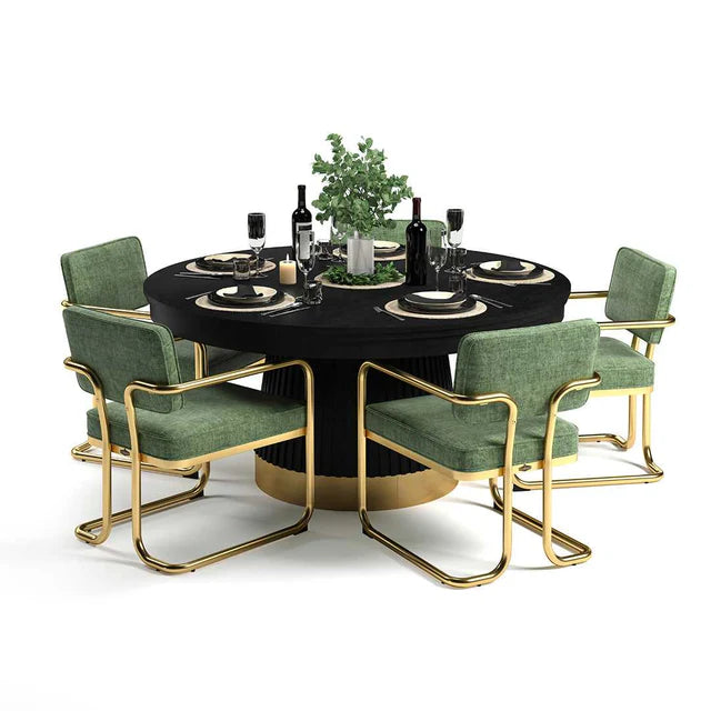 Dining Top for Prohibition 60" Poker Table, Matte Black by RAM Game Room
