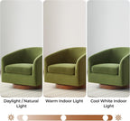 Forest Green Velvet Swivel Accent Chair Collection