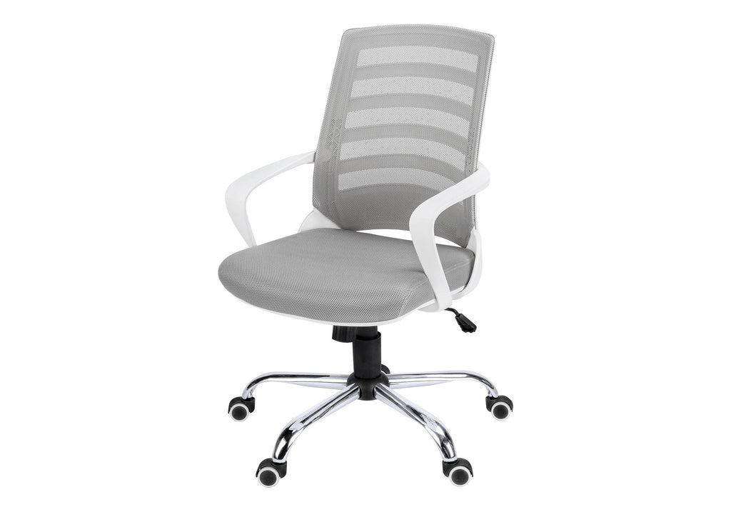 Adjustable Mid-Back Ladder-Back Office Chair