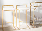 Fuji Contemporary Stackable Bar Stools, 2 or 3 Pieces