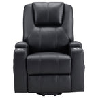 Macklin Power Lift Recliner with Heat, Massage, and Dual Cup Holders