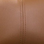 Masaccio Bar Stool Caramel Leatherette Adjustable Height