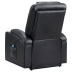 Macklin Power Lift Recliner with Heat, Massage, and Dual Cup Holders