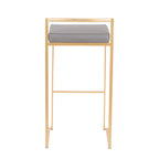 Fuji Contemporary Stackable Bar Stools, 2 or 3 Pieces