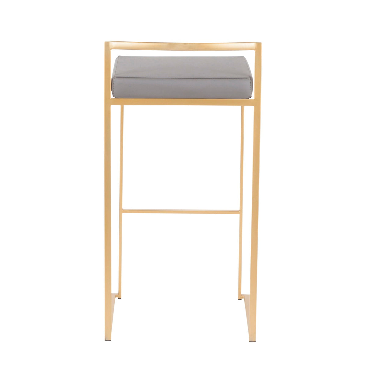Fuji Contemporary Stackable Bar Stools, 2 or 3 Pieces