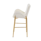 Fabric Counter Height Bar Stools (Set of 2)