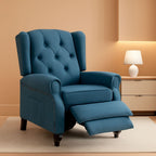 Wingback Recliner Chair With Massage And Heat Living Room