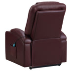 Macklin Power Lift Recliner with Heat, Massage, and Dual Cup Holders