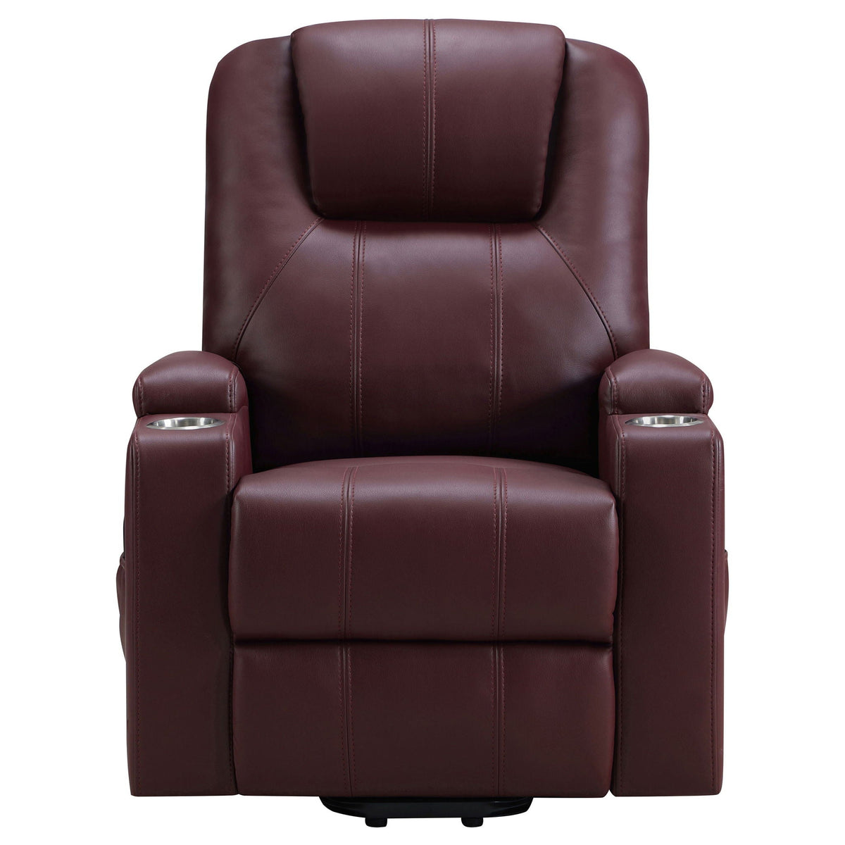Macklin Power Lift Recliner with Heat, Massage, and Dual Cup Holders