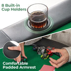 Foldable Texas Hold'em Poker Table
