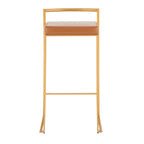 Fuji Contemporary Stackable Bar Stools, 2 or 3 Pieces