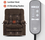 Large Power Lift Recliner With Massage And USB Ports